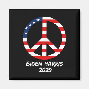 Biden Harris Wahl Die demokratische Flagge der USA Magnet