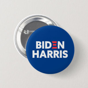 Biden / Harris Wahlkampagne Blue Button
