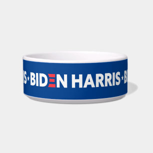 Biden / Harris White Stars Blue Napf
