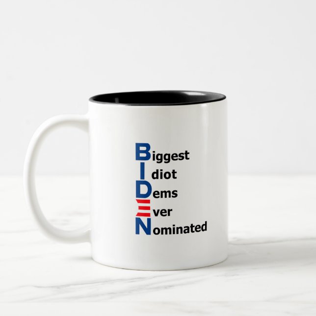 Biden Idiot Tasse 01 (Links)