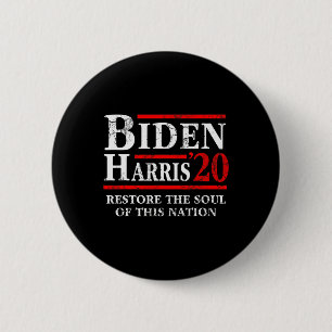 Biden Kamala Harris 2020 stellt das Soul dieses Button