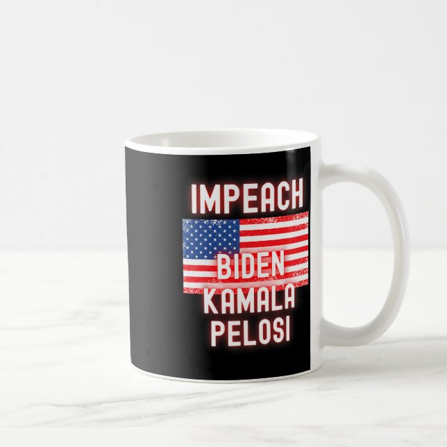 Biden Kamala Pelosi Weckte Demokrat für Wahlen 202 Kaffeetasse (Rechts)