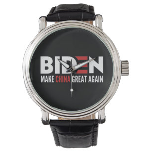 Biden macht China wieder großartig Armbanduhr