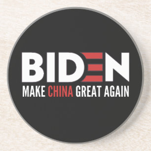 Biden macht China wieder großartig Getränkeuntersetzer