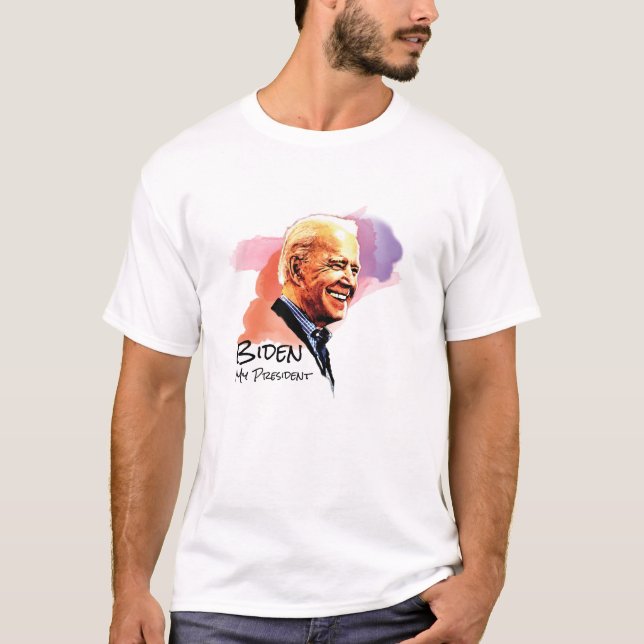 Biden Mein Präsident T-Shirt (Vorderseite)