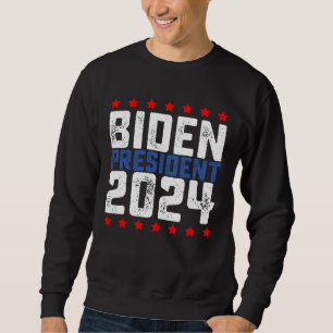 Biden Präsident 2024 USA Präsidentschaftswahl Sweatshirt