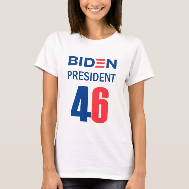 Biden-Präsident 46 T-Shirt (Vorderseite)