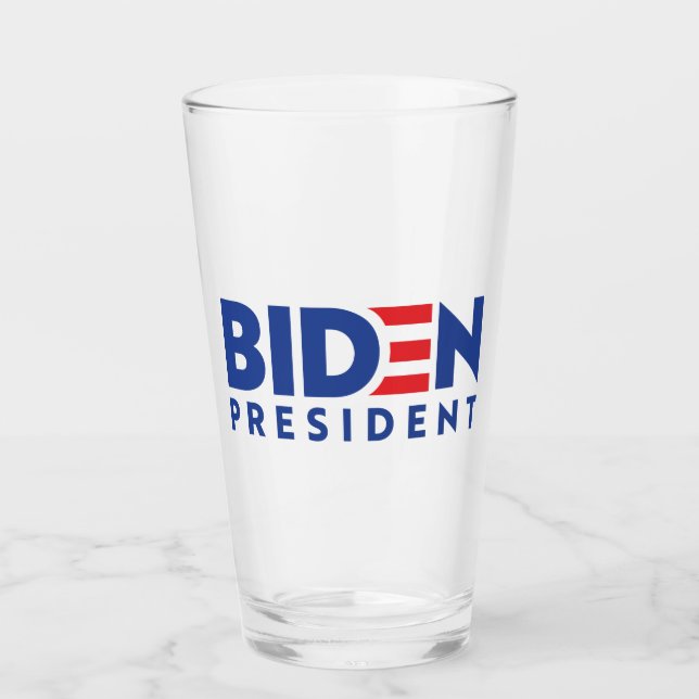 Biden Präsident Glas (Vorderseite)