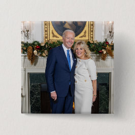 Biden Staat der Weihnachtsanschrift Gewerkschaft Button