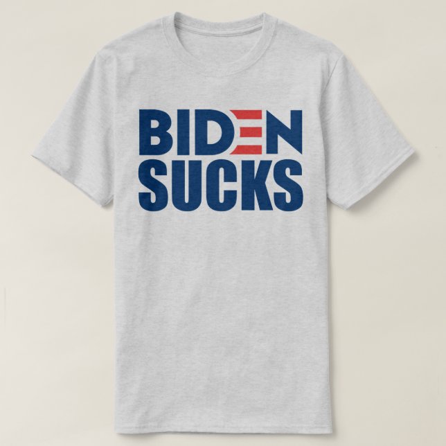 BIDEN SUCKS Anti Joe Biden T-shirt (Design devant)