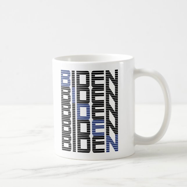 BIDEN Textstapel Kaffeetasse (Rechts)