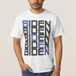 BIDEN-Textstapel T-Shirt