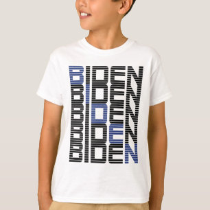 BIDEN-Textstapel T-Shirt