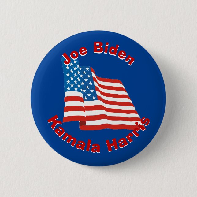Biden und Harris 2020 Button (Vorderseite)