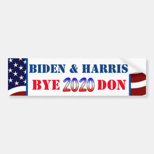 Biden und Harris für Präsident und Vizepräsident 2 Autoaufkleber