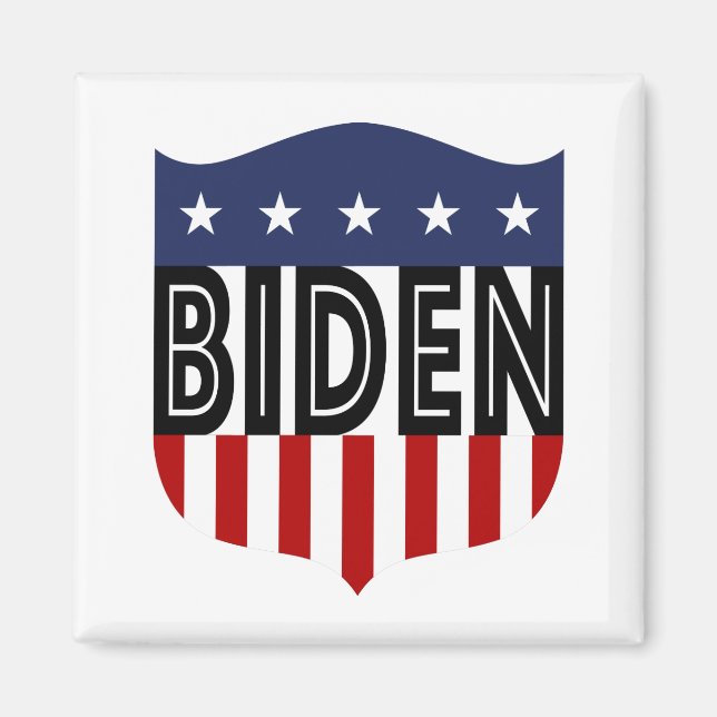 BIDEN US Flagge Magnet (Vorne)