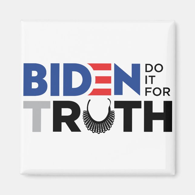BidenforRuth SHIRT.ai Magnet (Vorne)