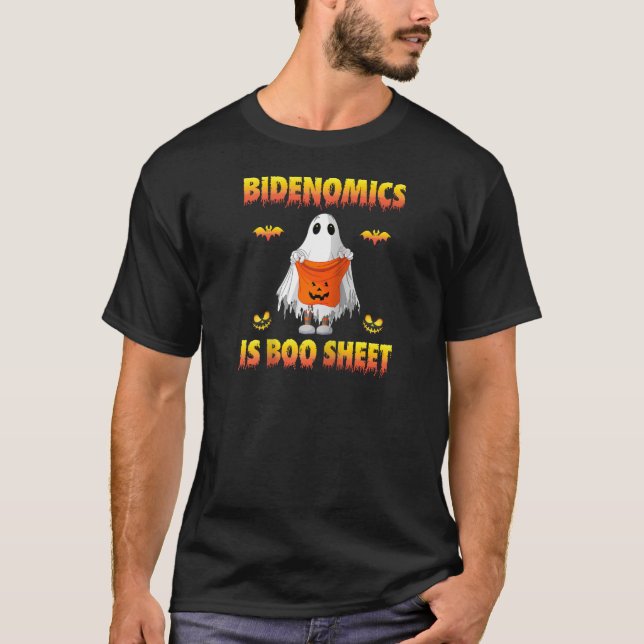 Bidenomics Funny Halloween Costume Bidenomics ist  T-Shirt (Vorderseite)