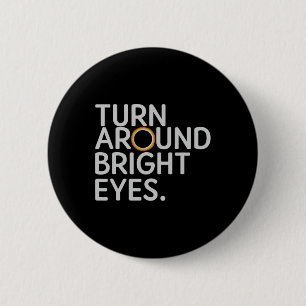 Biegen Sie um die hellen Augen Total Solar Eclipse Button