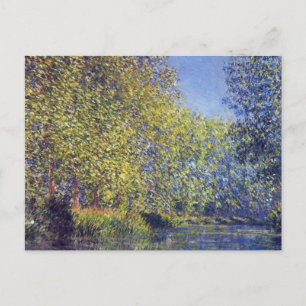 Biegung des Epte-Flusses bei Giverny von Claude Mo Postkarte