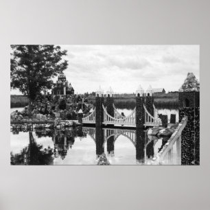 Biegung, Steingarten-Fotografie Oregons Petersons Poster