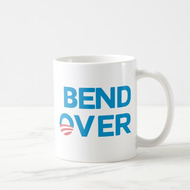 Biegung vorbei - AntiObama Kaffeetasse (Rechts)