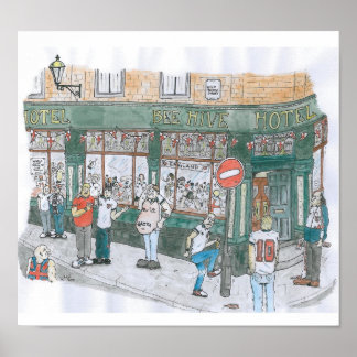 Biehive NEWCASTLE 1990 Poster