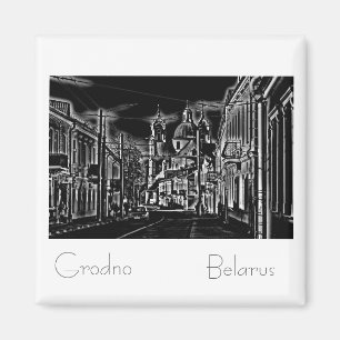 BiélБ е л а р ь у с Grodno Hrodna Magnet