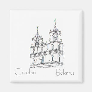 BiélБ е л а р ь у с Grodno Hrodna Magnet