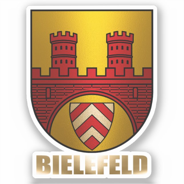 Bielefeld Aufkleber (Vorderseite)