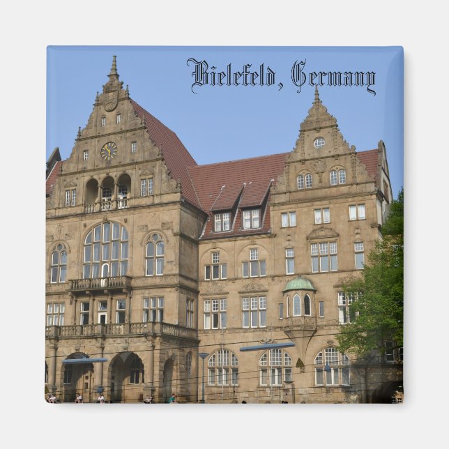 Bielefeld, Deutschland Magnet (Vorne)