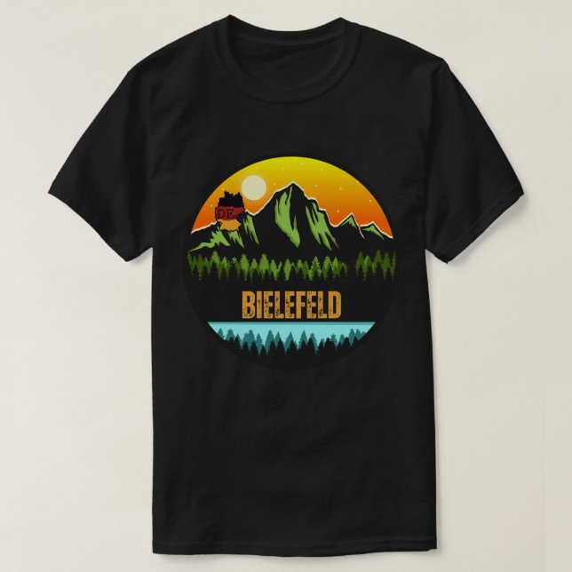 Bielefeld, Deutschland T-Shirt (Design vorne)