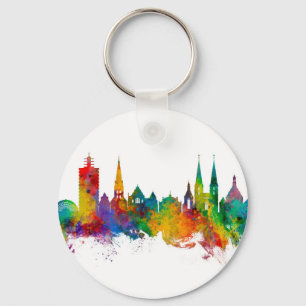 Bielefeld Germany Skyline Schlüsselanhänger