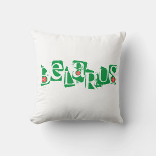 Biélorussie Беларусь Folk Вышиванка Coussin Oreill