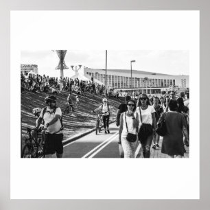 Biélorussie Беларусь Minsk Мінск Affiche d'archite