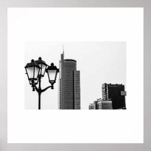 Biélorussie Беларусь Minsk Мінск Affiche d'archite
