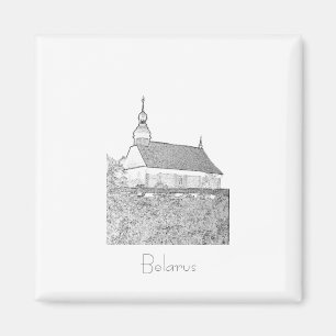 Biélorussie Б л а р у с Ancien Aimant D'Architectu