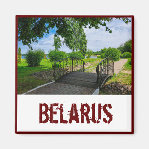 Biélorussie Bélarus Lepel Paysage Nature Aimant