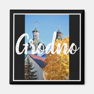 Biélorussie Grodno Architecture Magnet