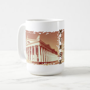 Biélorussie Minsk Architecture Peinture Mug