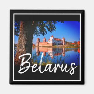 Biélorussie Mir Château Architecture Magnet Nature