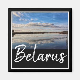 Biélorussie Nature Lacs Rivières Magnet