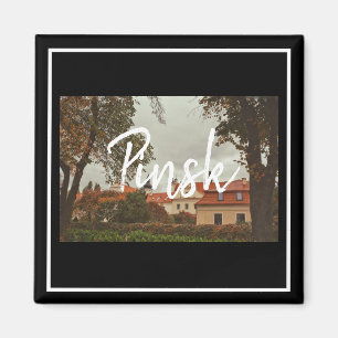 Biélorussie Pinsk Architecture Cityscape Magnet