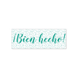 Bien Hecho gute Arbeit in der spanischen Briefmark Permastempel