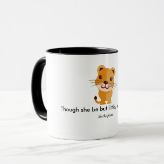 Bien qu'elle soit mais peu de tasse de café