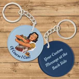 Bien Sûr Je Peux Porte - clé