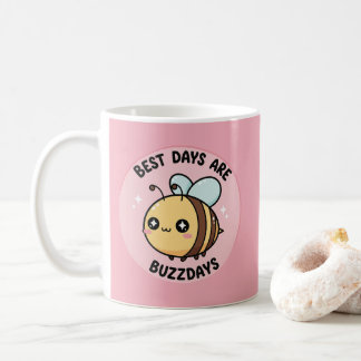 Bienchen-Kaffeebecher – Kawaii-Hummel Kaffeetasse
