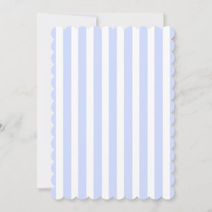 Biender Baby Blue Pale Sky Blue and White Strip