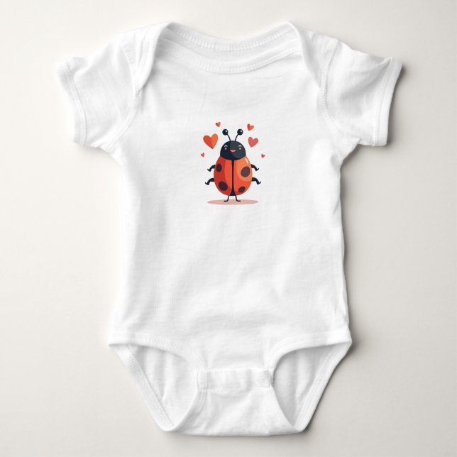 Biene Baby Strampler (Vorderseite)