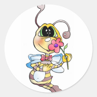 Biene Bienen aufkleber - sticker bee bees